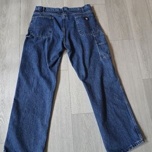 Men's Dickies Denim Carpenter Pants Size 38 X 34